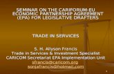 EPA Presentation for Legislative Drafters  - Ms. Allyson Francis