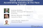 Social Transformation: Accelerating Industry at the Pace of Social