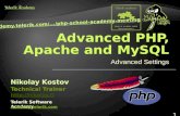 15. Advanced PHP-Apache-MySQL - PHP & MySQL Web Development