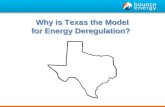 Why is Texas the Model for Energy Deregulation?