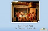 Play Your Part in Theater Production With Your Fellow Campers