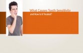 What causes tooth sensitivity how is it treated