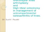 Current Concepts in High Tibial osteotomy and Unicondylar knee replacement