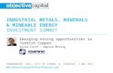 Emerging mining opportunities in Turkish Copper