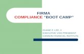 Compliance Boot Camp