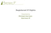 Michael Harrison: Registrable Rights