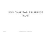 Non-charitable purpose trust