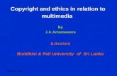 Copyright and ethics in relation to multimedia