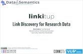 Linkitup: Link Discovery for Research Data
