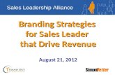 Branding Strategies for Sales Leaders that Drive Revenue