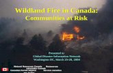 Wildland fire in Canada: Communities at Risk