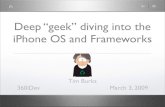 Deep Geek Diving into the iPhone OS and Frameworks