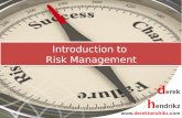 Introduction to Risk Management by Derek Hendrikz