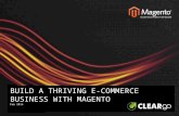 Build a Thriving eCommerce Business with Magento