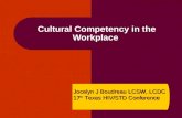 Cultural competency in the workplace, jocelyn boudreau, texas hiv std conference
