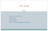 3D Film - Enver Cankan Arar - 20112598 - Eng 102 Project
