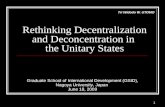 Rethinking Decentralization & Deconcentration