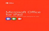Office for iPad Product Guide