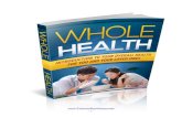 Whole Body Health - Natural Whole Body Health