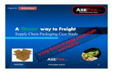 AxePax freight packaging Reduce Reuse Recycle