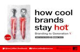 How Cool Brands Stay Hot @ SRM (by Joeri Van den Bergh)