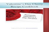 Valentines Day Tart Cherry Recipe E Book