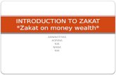 Introduction to zakat -zakat on money wealth