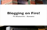 Business Blogging on Fire! - Effective Strategies for Corporate Blogging