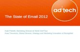 ad:tech - The State of Email 2012