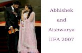 Abhishek and Aishwarya At IIFA 2007