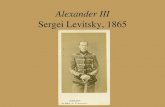 Alexander III, The Gentry, and Anton Chekhov