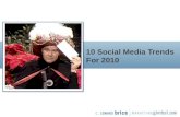 10 Trends For Social Media In 2010 Social Media Arizona 2010