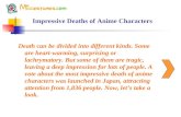 Impressive Deaths of Anime Characters