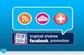 Baskin-Robbins Escape to the Tropics Facebook Promotion