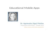 M4D m-Learning MOOC video5: Educational apps A-Palalas