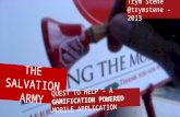 The Salvation Army - Gamification Mobile app - Trym Stene