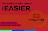 Connectar, making AR content publishing easier.