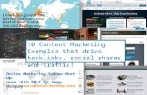 10 content marketing examples that work for SEO
