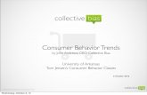 Consumer behavior trends 2013