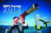 SEM Trends 2013 - SEO / Search Marketing Strategies 2013 and Beyond