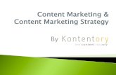 Content Marketing and Content Marketing Strategies by Kontentory.