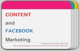 Content and Facebook Marketing