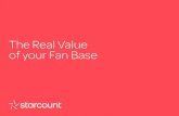 The Real Value of your Fanbase