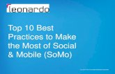 Top 10 Best Practices to Make the Most of Social & Mobile (SoMo)