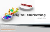 Digital Marketing - An Introduction