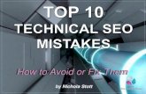Top 10 Technical SEO Mistakes (that we see time and again)...