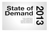 State of Demand 2013