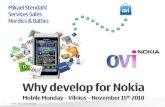 Why Develop for Nokia