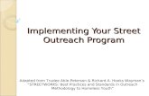 Implementing Your Street Outreach Program
