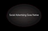 Social Advertising Goes Native